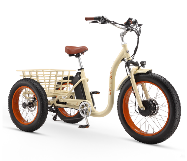 sixthreezero Simple Step Thru Fat Tire Electric Trike