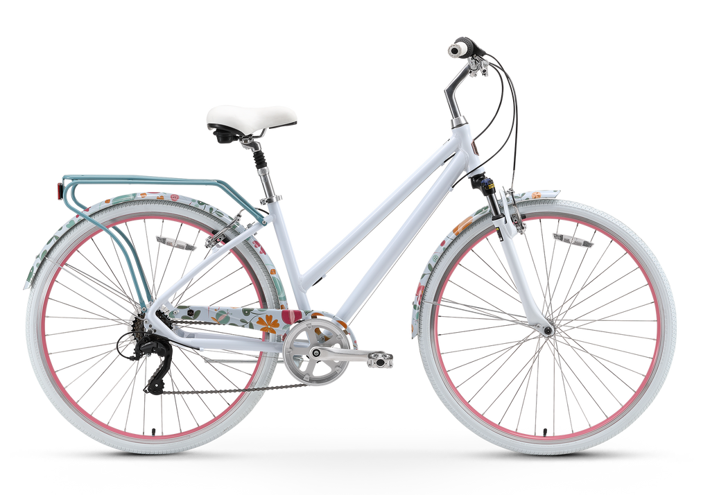 A/O Rosa Limited 7-Speed Hybrid Commuter Bicycle