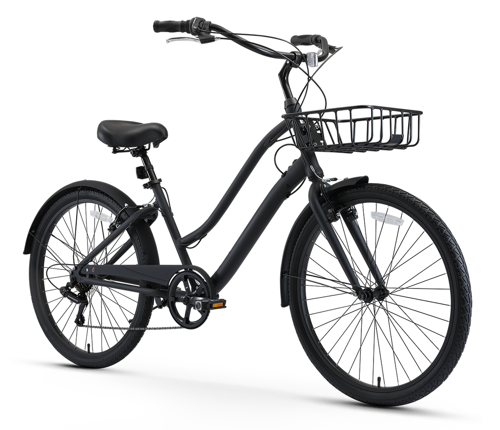 sixthreezero EVRYjourney Men's Casual Edition 7-Speed w/ Integrated Cable Lock and Basket
