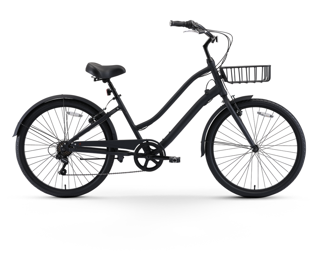 sixthreezero EVRYjourney Men's Casual Edition 7-Speed w/ Integrated Cable Lock and Basket