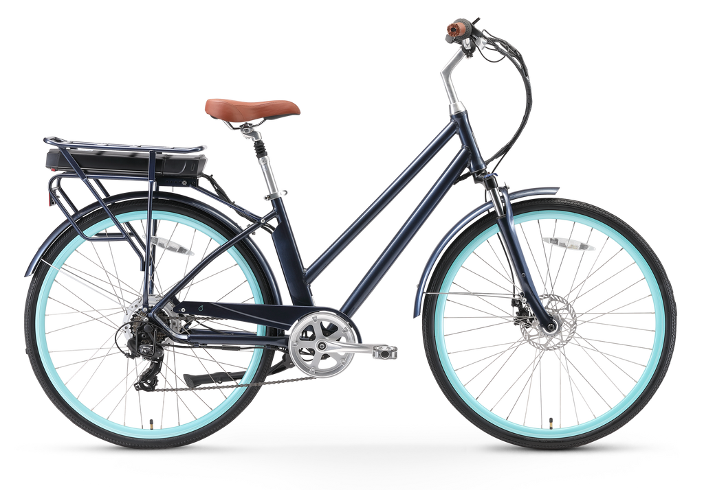 sixthreezero Pave n' Trail Women's 500W 7-Speed Electric Bicycle