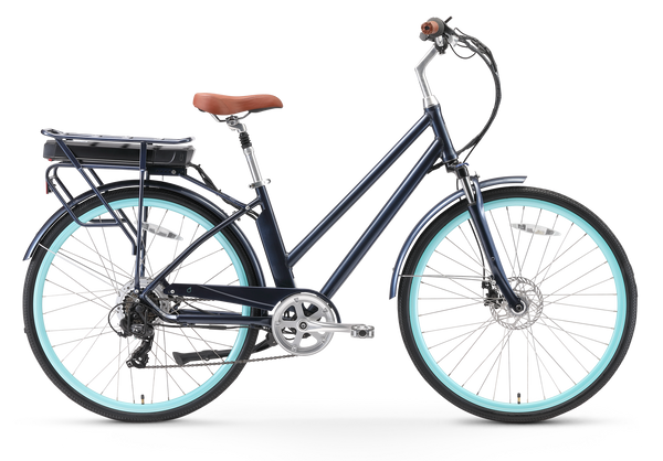 sixthreezero Pave n' Trail Women's 500W 7-Speed Electric Bicycle