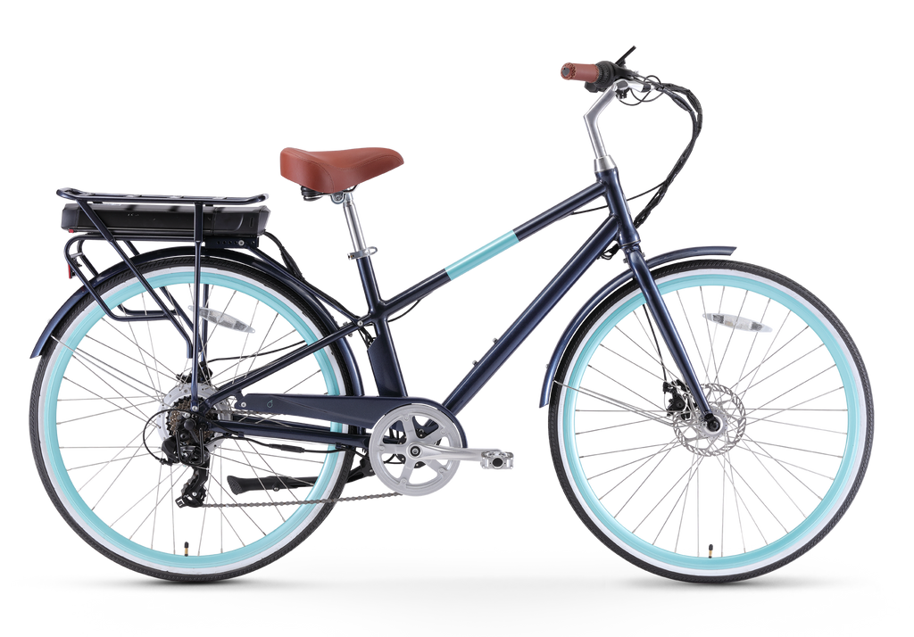 sixthreezero Reach your Destination Women's 500W 7-Speed Electric Bicycle