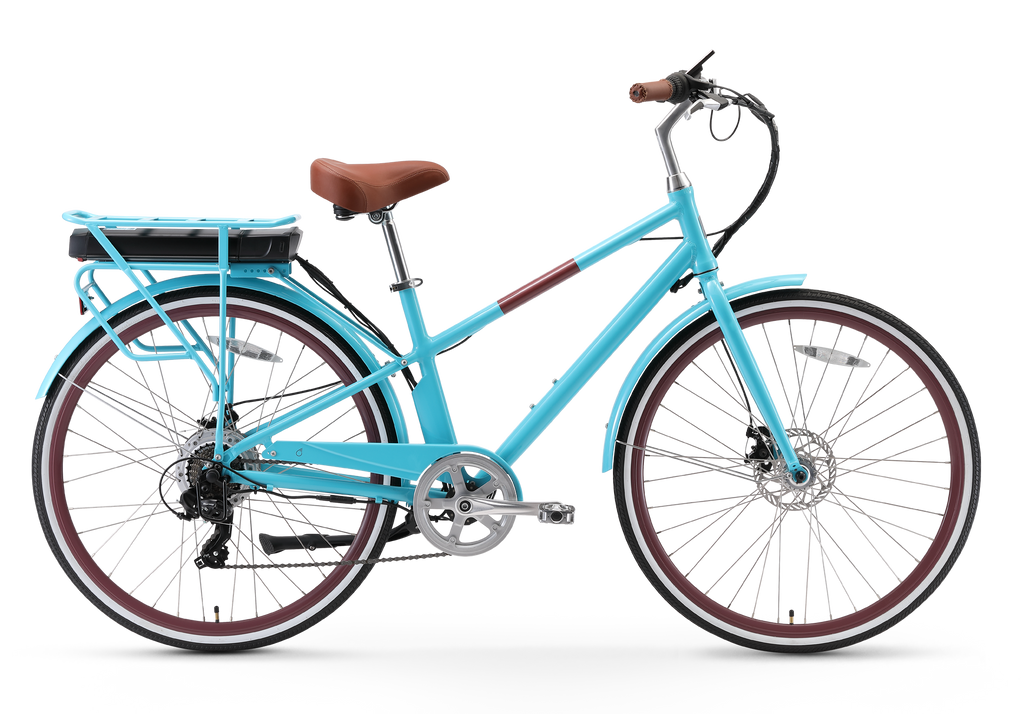 sixthreezero Reach your Destination Women's 500W 7-Speed Electric Bicycle