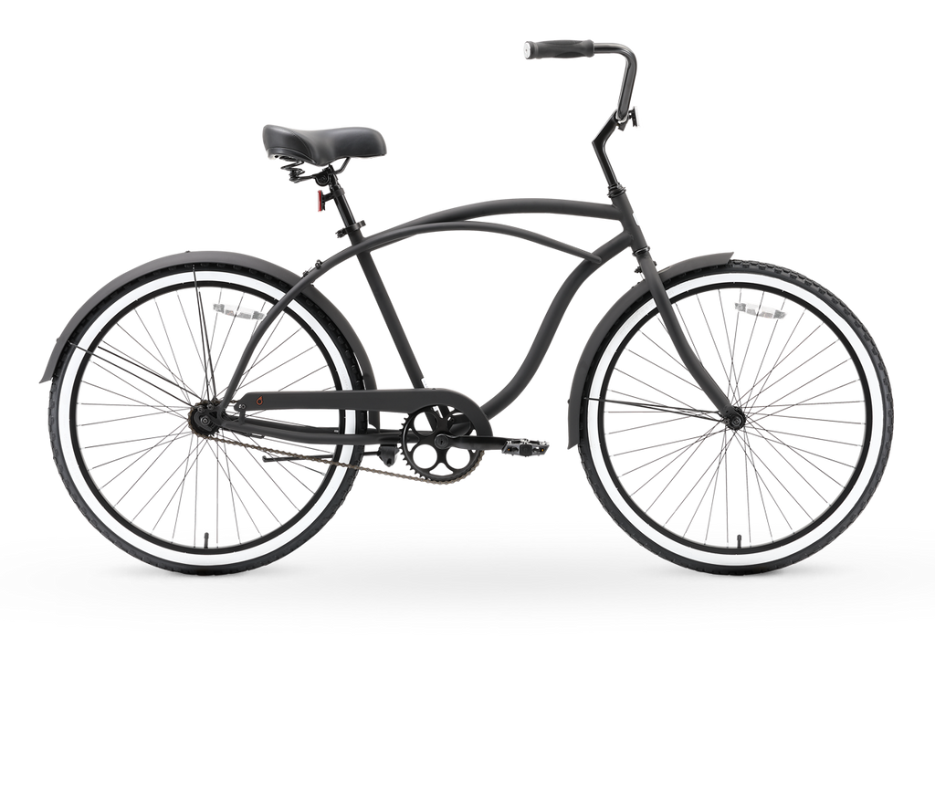 sixthreezero Around the Block Men's Casual Edition Single Speed Beach Cruiser Bicycle