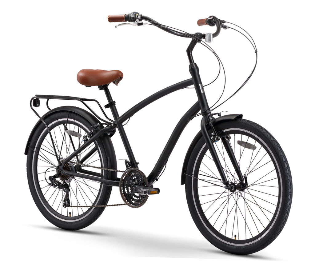sixthreezero EVRYjourney Men's 26" 21 Speed Touring Hybrid Bicycle