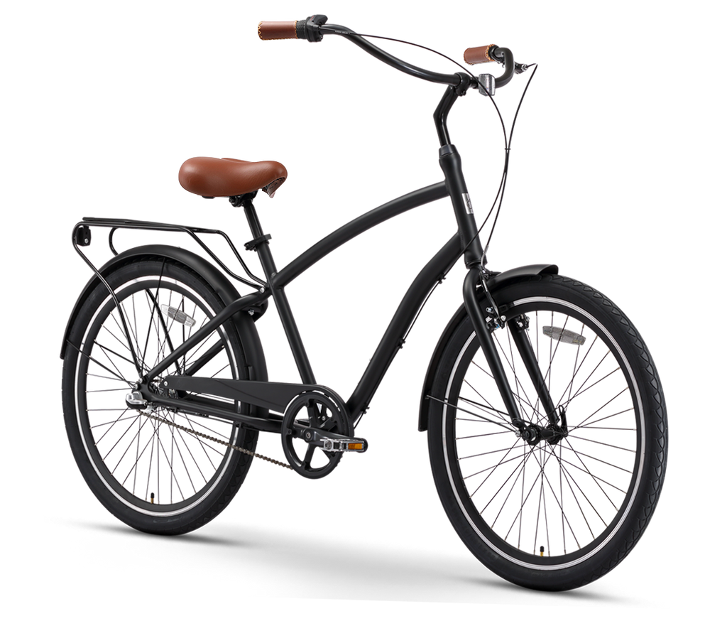 sixthreezero EVRYjourney Men's  26" 3 Speed Touring Hybrid Bicycle
