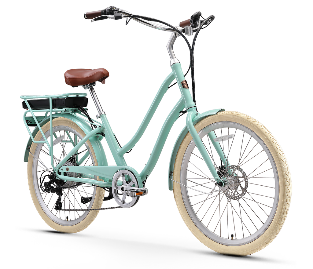 A/O Frida 7-Speed 500W Step-Through Touring Hybrid Electric Bike