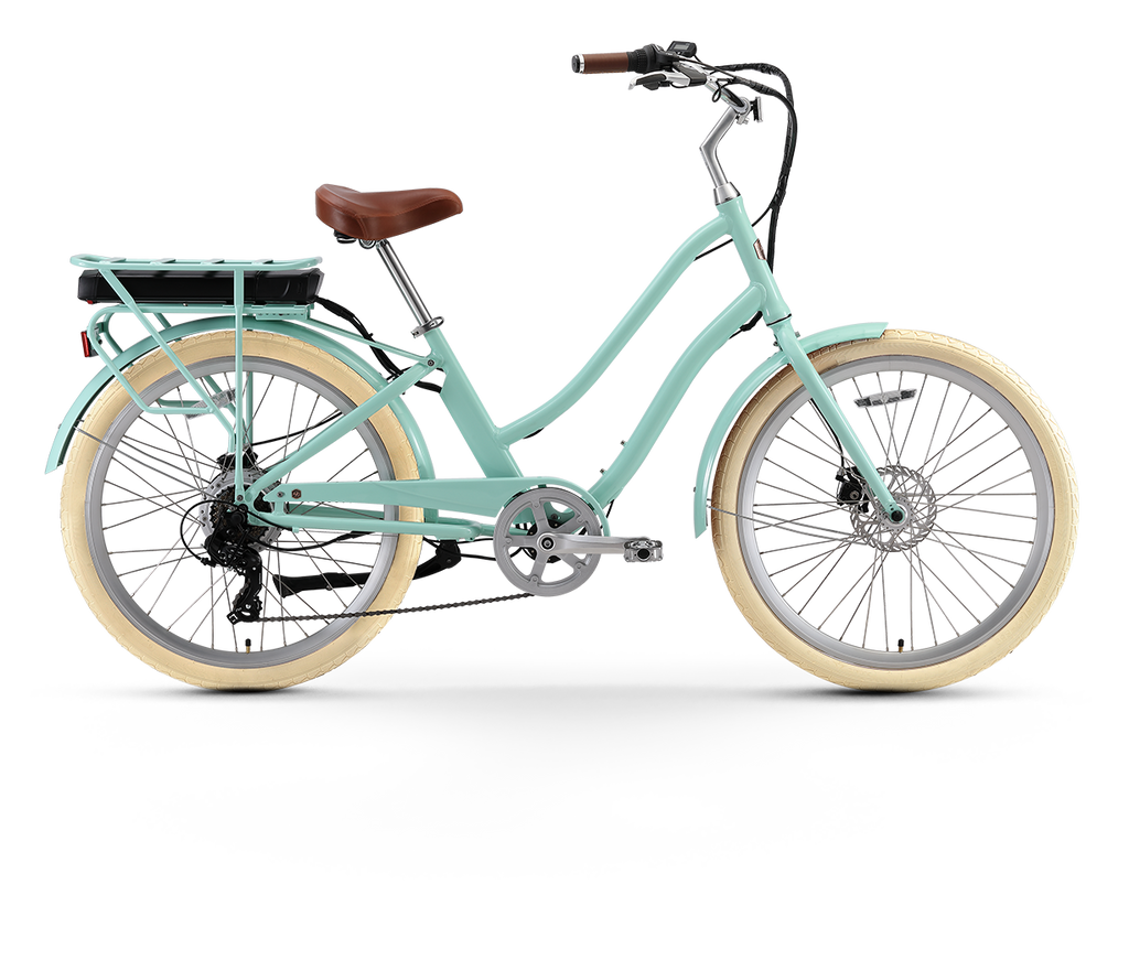 A/O Frida 7-Speed 500W Step-Through Touring Hybrid Electric Bike