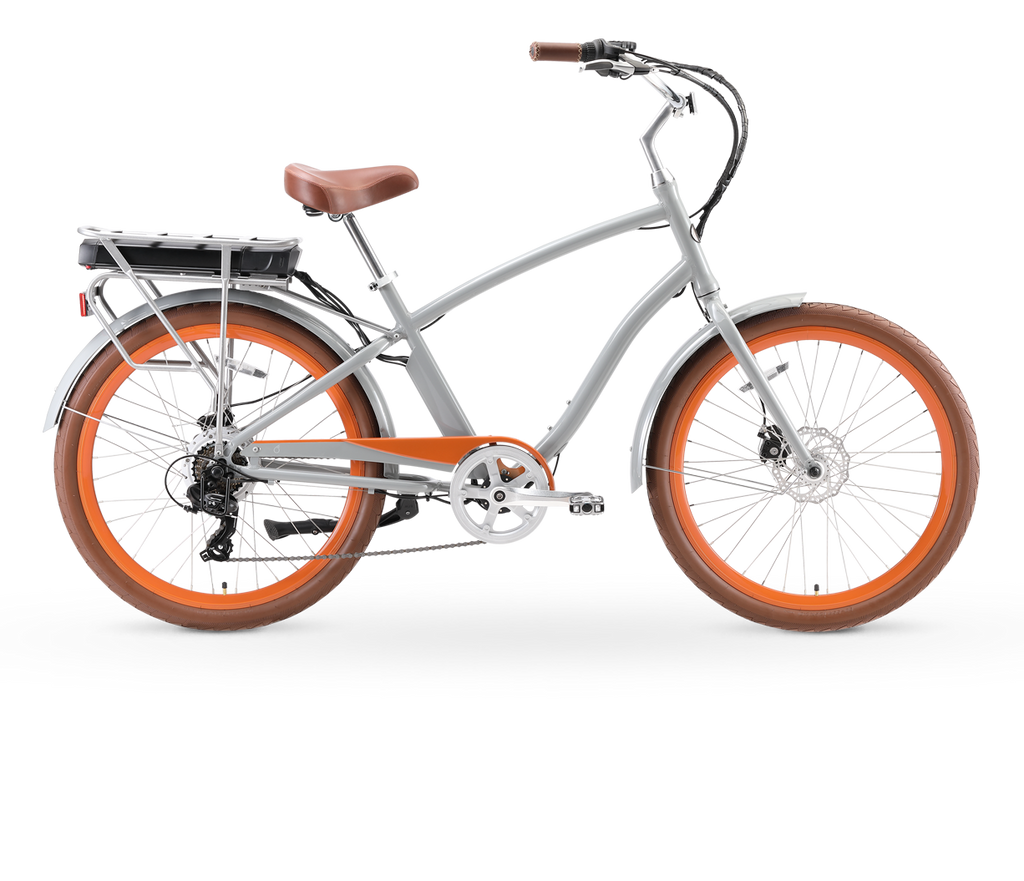 sixthreezero EVRYjourney Men's NEW 26" 500W 7-Speed Sport Hybrid Cruiser Bicycle