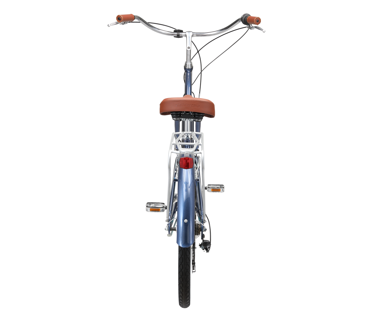 sixthreezero EVRYjourney Women's w/ Integrated Lock 26" 7-Speed Step-Through Touring Hybrid Bicycle