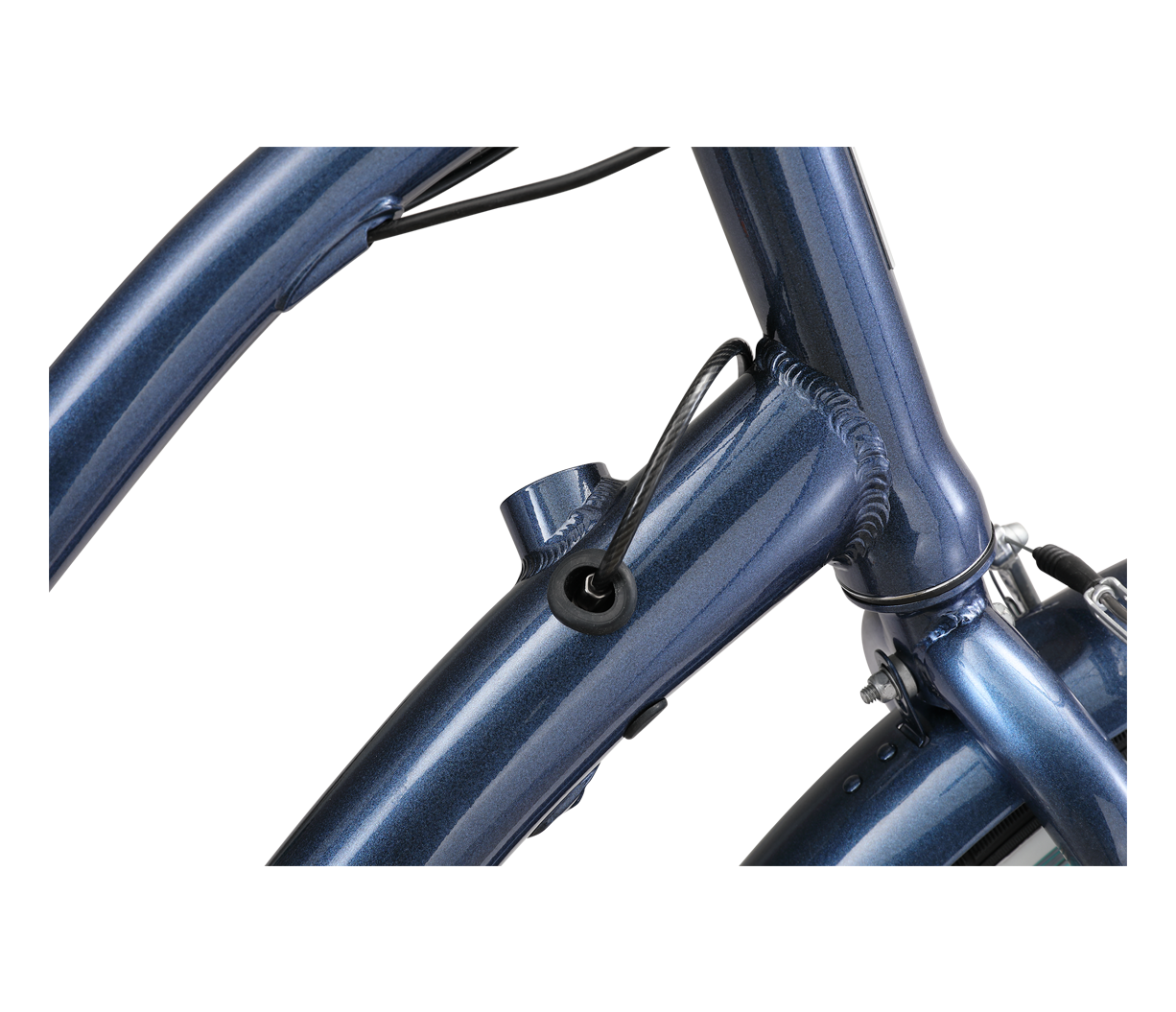 sixthreezero EVRYjourney Women's w/ Integrated Lock 26" 7-Speed Step-Through Touring Hybrid Bicycle