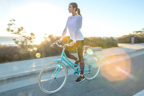 Overview Of A Step-Through Bicycle