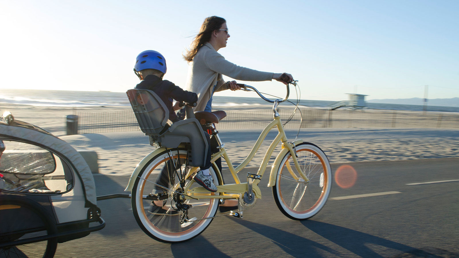 The Best Beach Bikes And Accessories For New Moms
