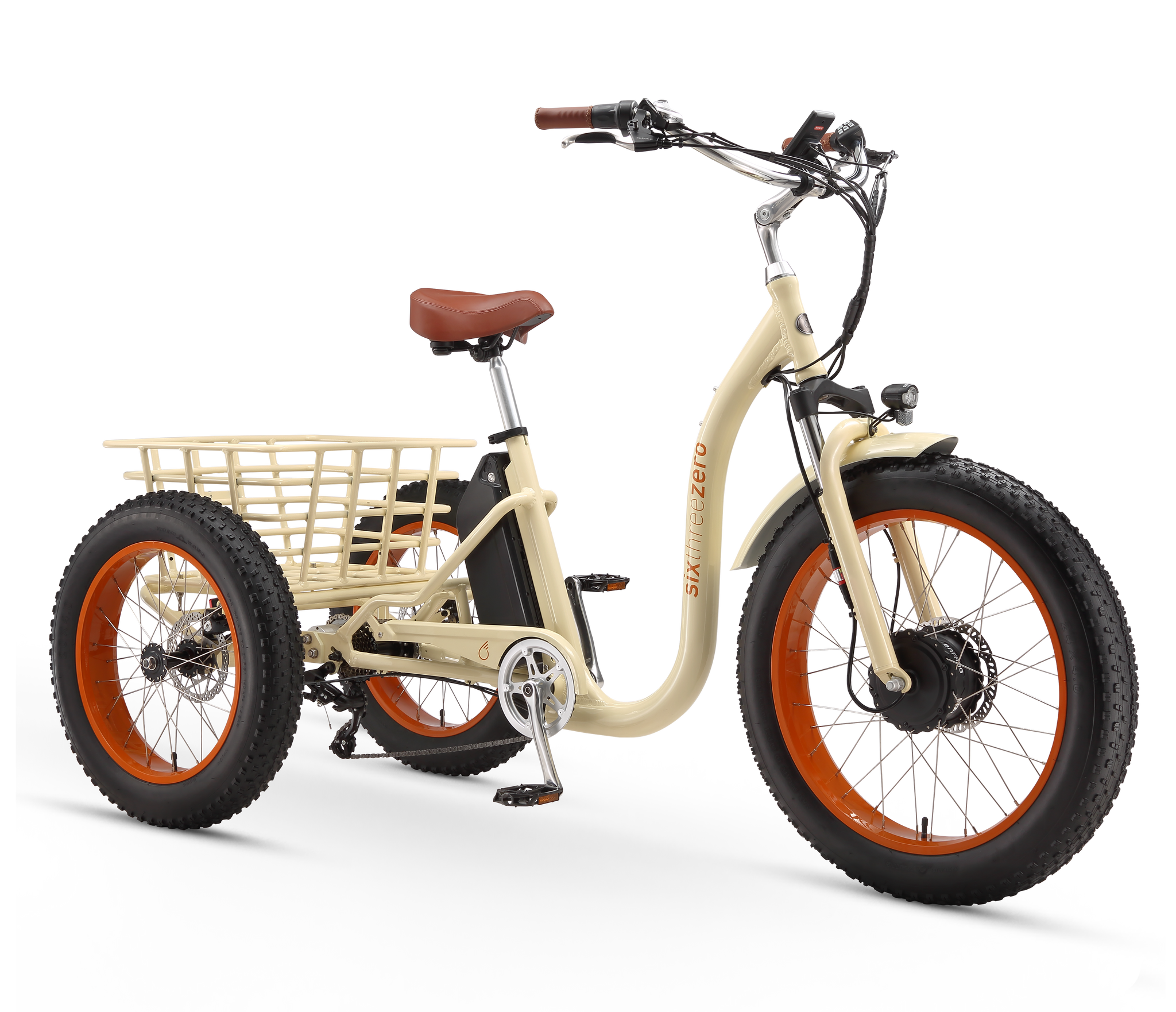 sixthreezero Simple Step Thru Fat Tire Electric Trike