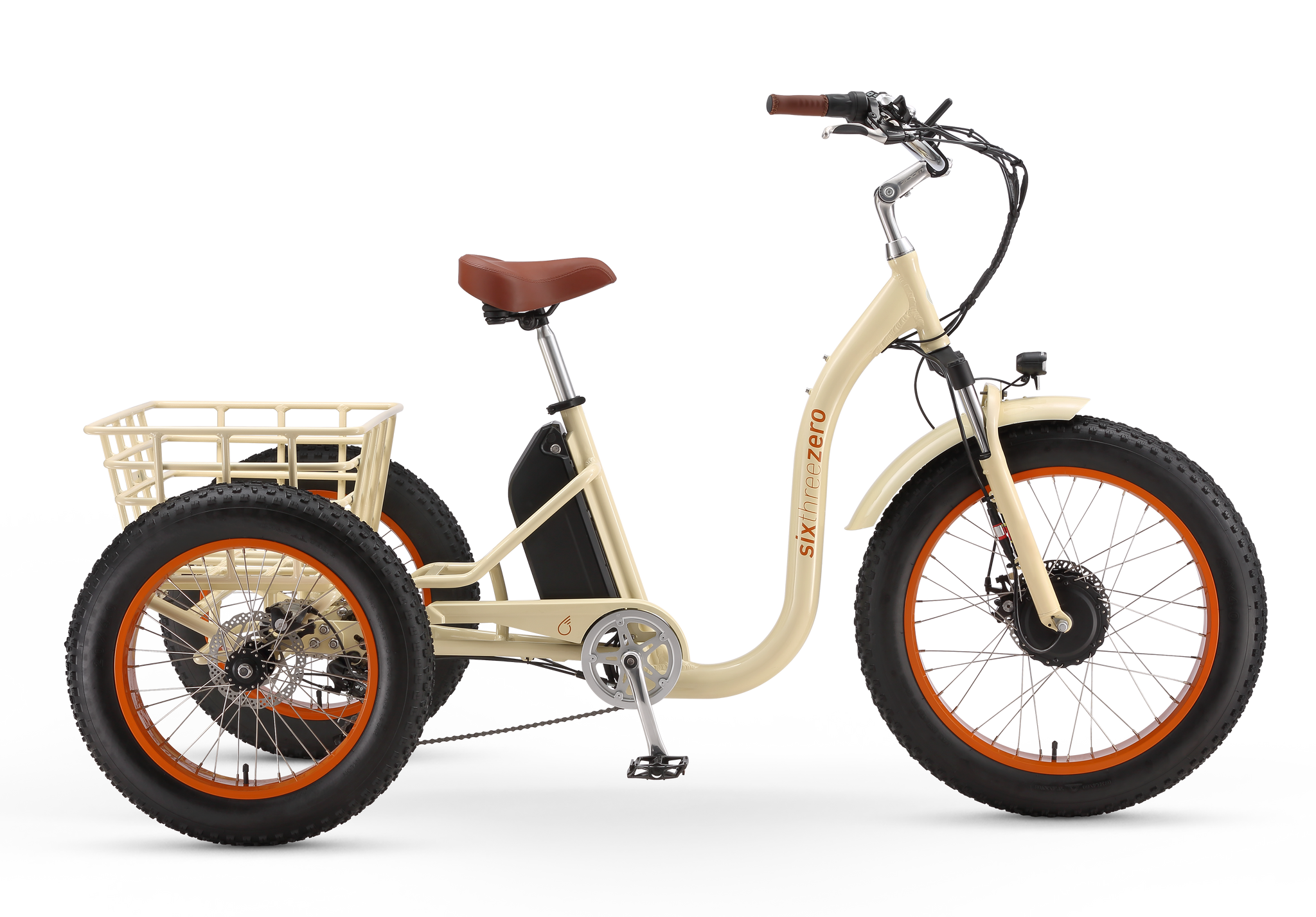 sixthreezero Simple Step Thru Fat Tire Electric Trike