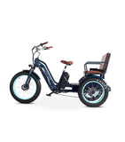 EVRYjourney EBike Rickshaw Dual 750w, Max 1500w, Dual Battery, Total 42ah