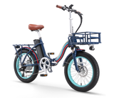 sixthreezero 20" Fat Tire Zip n' Fold 7-Speed Electric Bicycle 750W