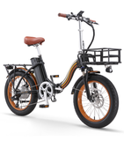 sixthreezero 20" Fat Tire Zip n' Fold 7-Speed Electric Bicycle 750W