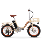 sixthreezero 20" Fat Tire Zip n' Fold 7-Speed Electric Bicycle 750W