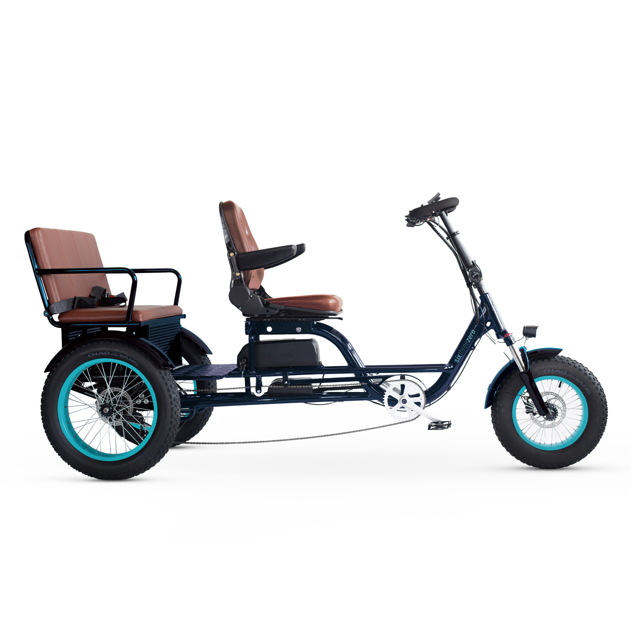EVRYjourney Recumbent EBike Rickshaw 750w