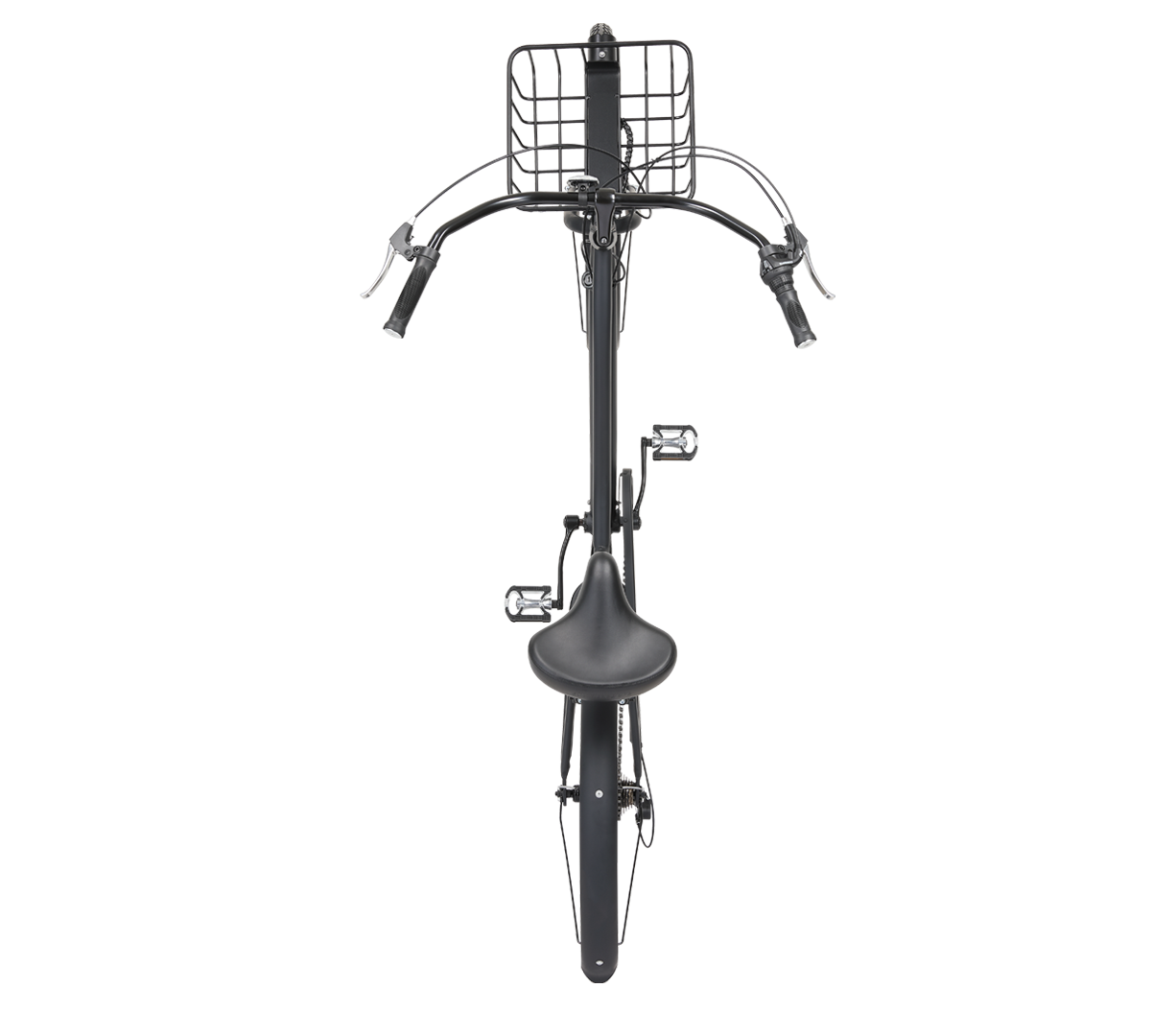 sixthreezero EVRYjourney Men's Casual Edition 7-Speed w/ Integrated Cable Lock, Light and Basket