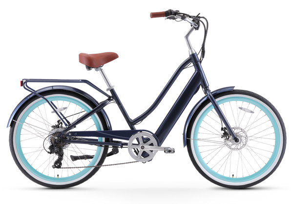 sixthreezero EVRYjourney Women's 250W Internal Battery Electric Bike 7-Speed