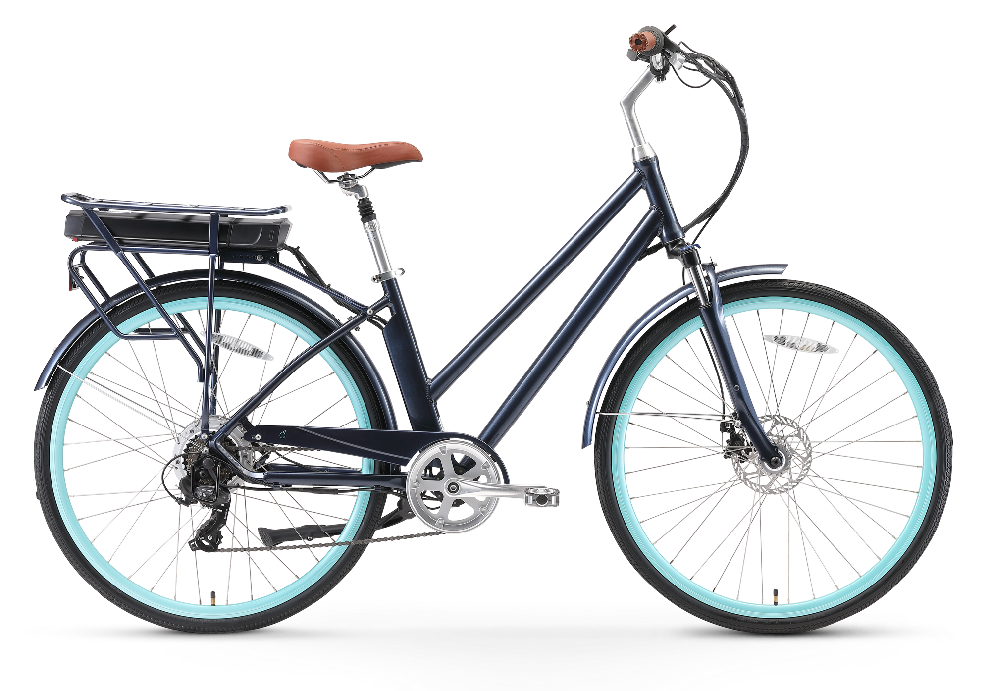 sixthreezero Pave n' Trail Women's 500W 7-Speed Electric Bicycle