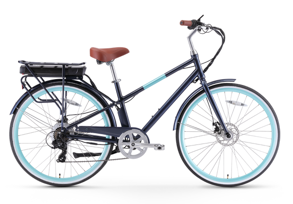 sixthreezero Reach your Destination Women's 500W 7-Speed Electric Bicycle