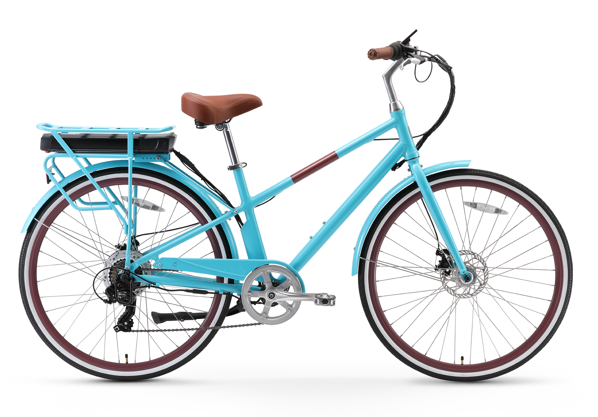 sixthreezero Reach your Destination Women's 500W 7-Speed Electric Bicycle
