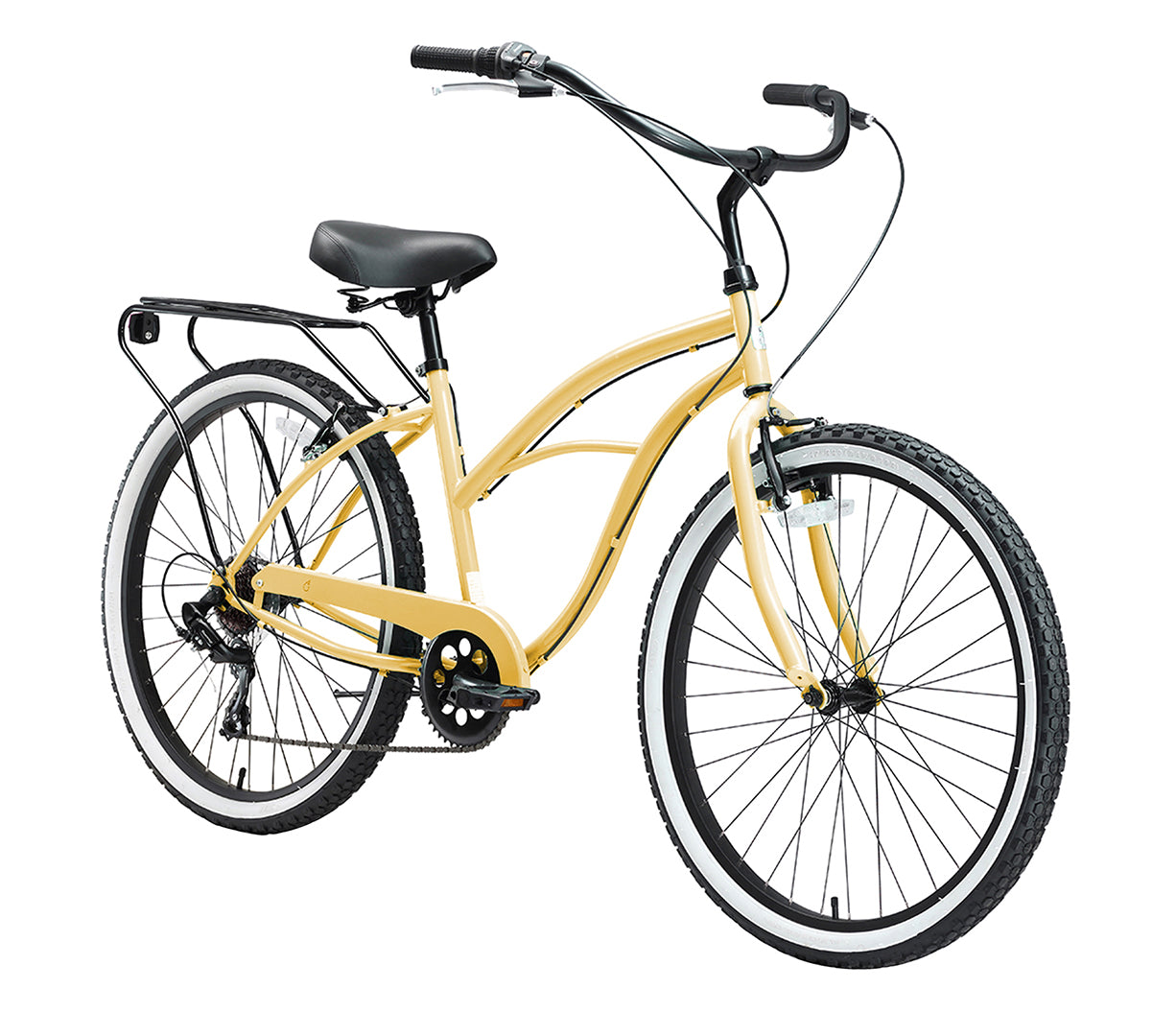sixthreezero Around the Block Women's 26" 7 Speed Cruiser Bicycle