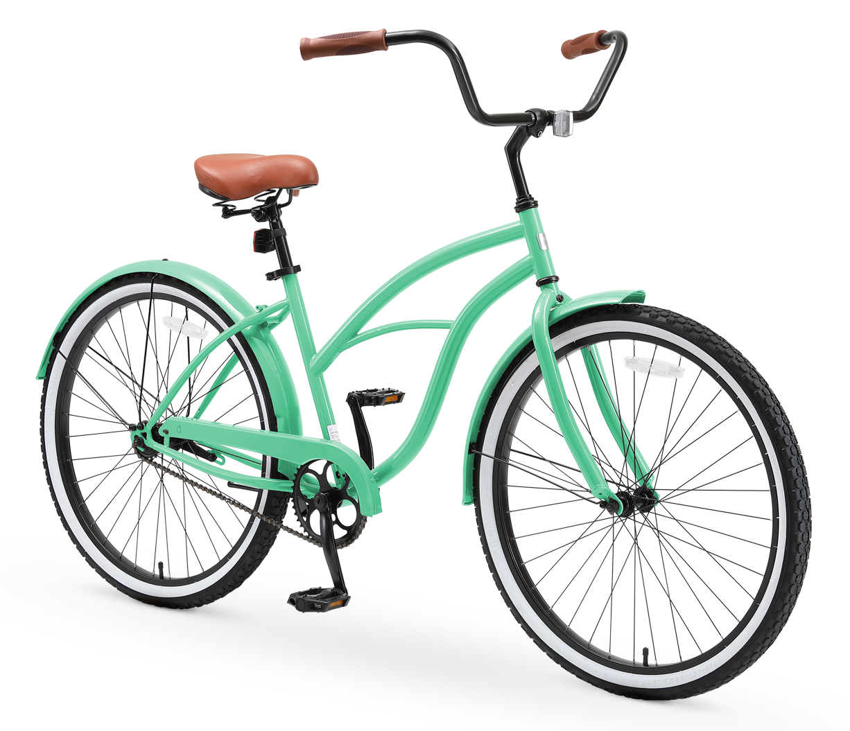 sixthreezero Around the Block Women's Casual Edition Single Speed Beach Cruiser Bicycle