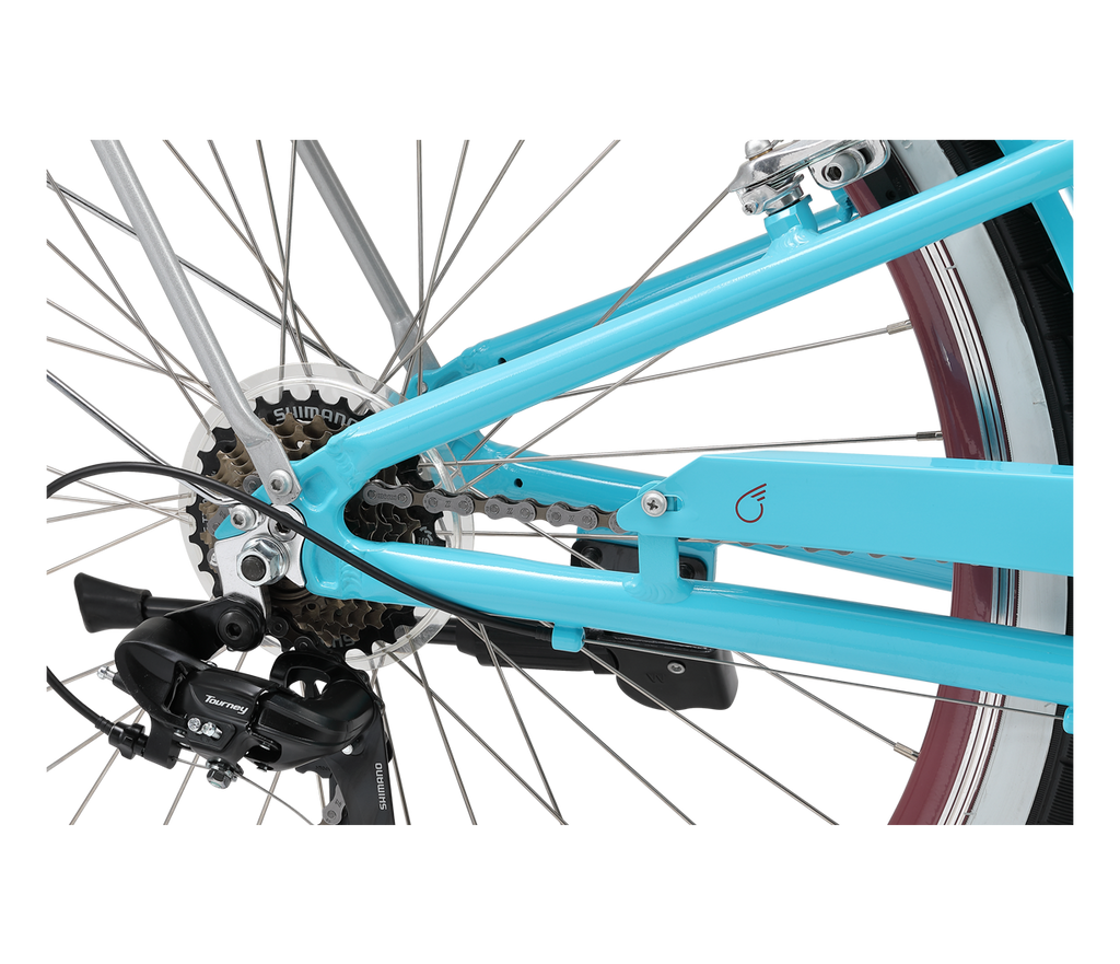 sixthreezero Relaxed Body 7-Speed Recumbent Comfort Bike