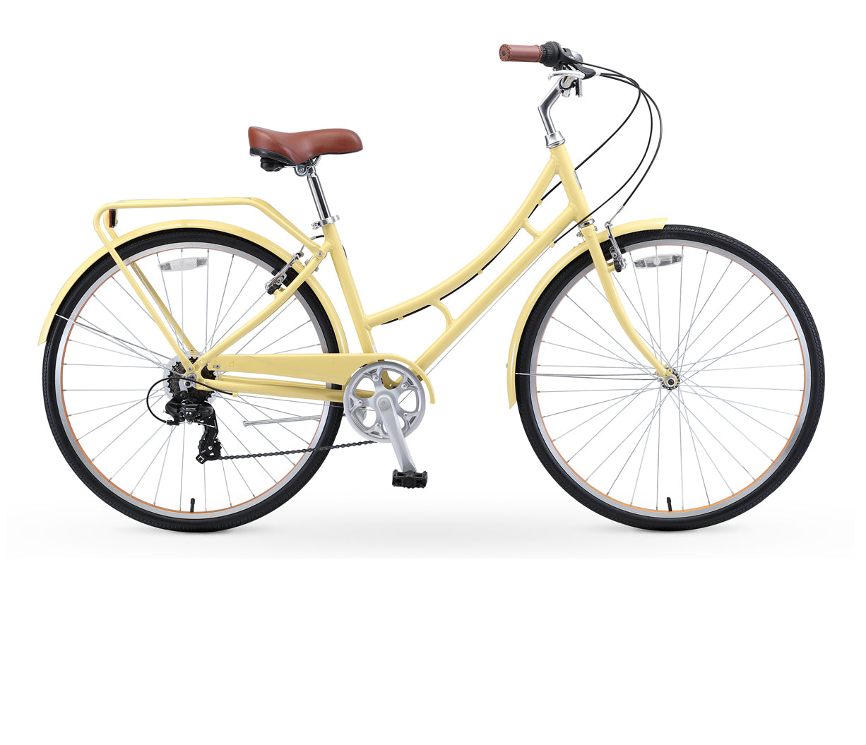 sixthreezero Ride in the Park Women's 7-Speed Consistent City Bike