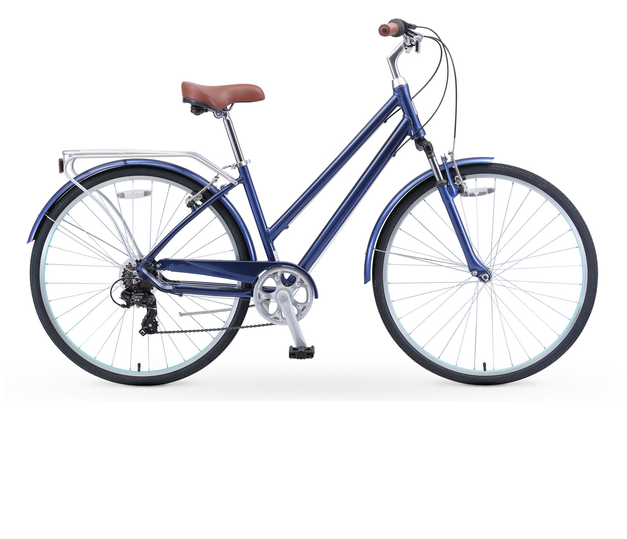 sixthreezero Pave n' Trail Women's 7-Speed Consistent Hybrid Bike