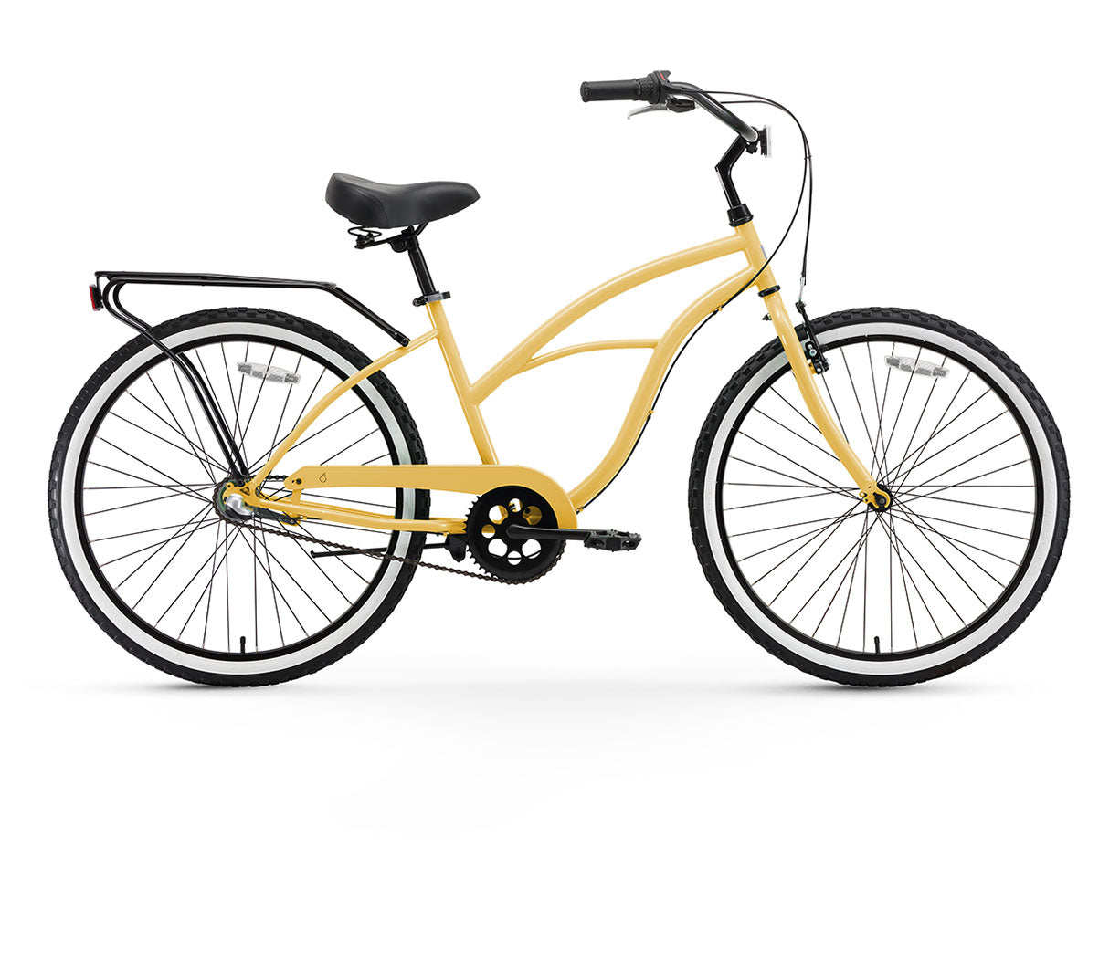 sixthreezero Around the Block Women's 26" 3 Speed Cruiser Bicycle