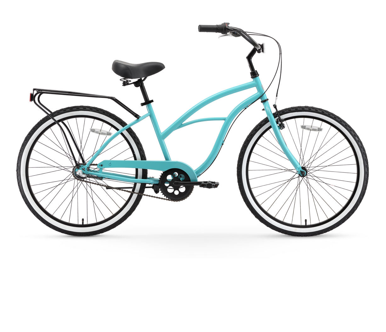 sixthreezero Around the Block Women's 26" 3 Speed Cruiser Bicycle