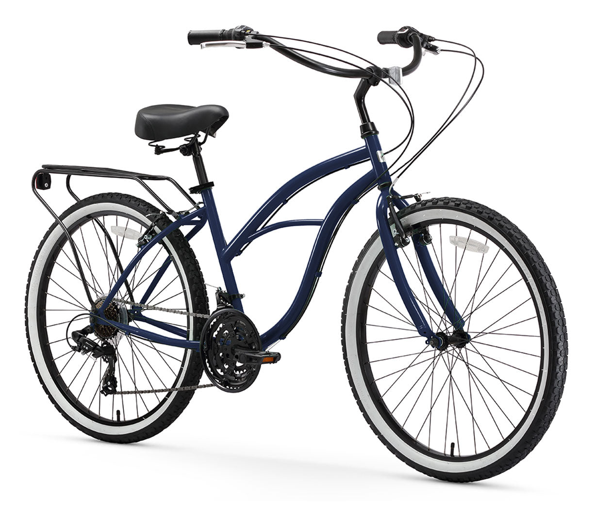 sixthreezero Around the Block Women's 26" 21 Speed Cruiser Bicycle