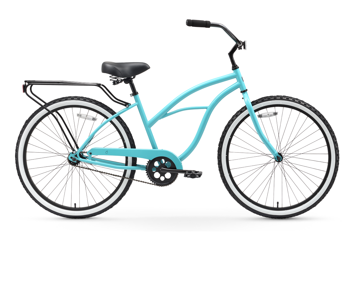 sixthreezero Around the Block Women's 26" Single Speed Cruiser Bicycle