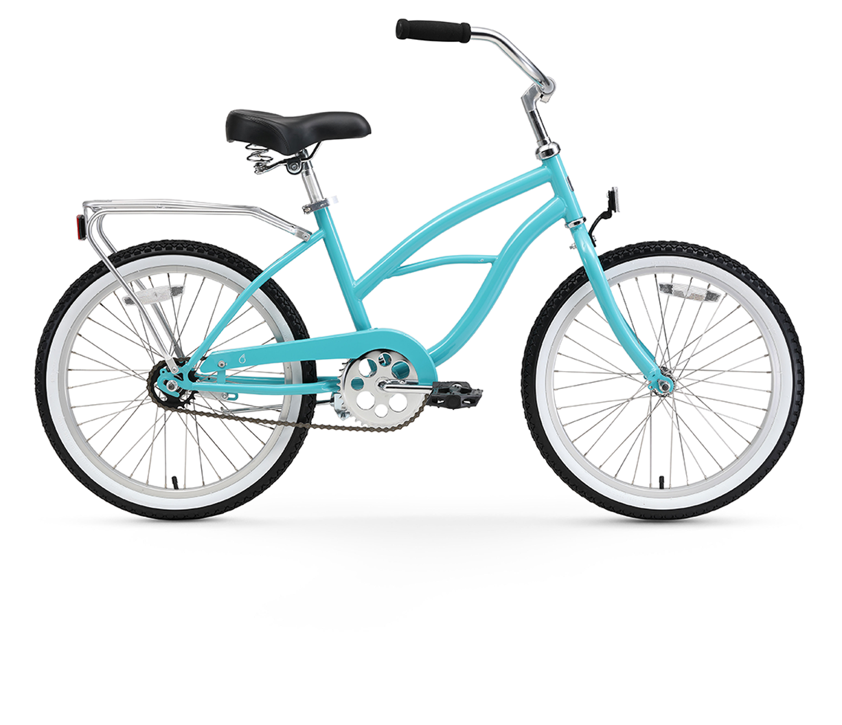 sixthreezero Around the Block Girl's 20" Single Speed Beach Cruiser Bicycle