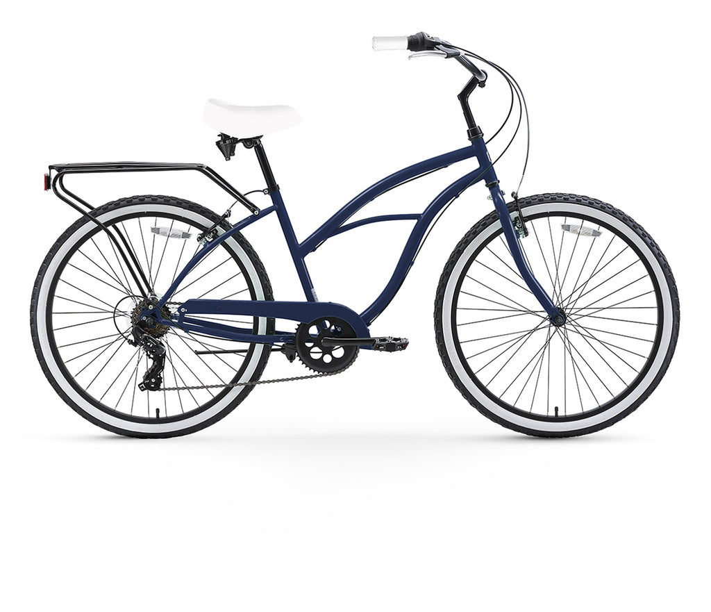 sixthreezero electric-bicycles around the block women's beach cruiser bike Women's Sixthreezero Around the Block Beach Cruiser Bike - Ladies 26