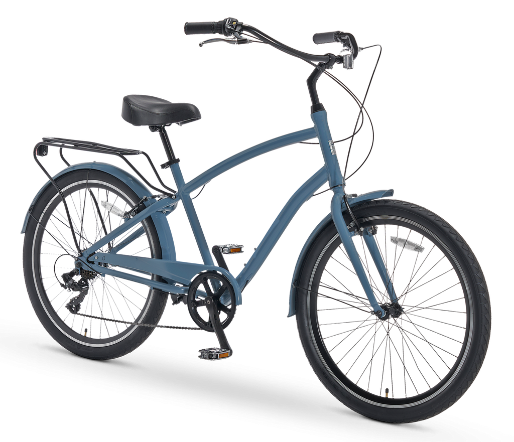 sixthreezero EVRYjourney Men's 7 Speed Touring Hybrid Bike