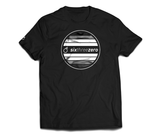 sixthreezero EVRYjourney Premium Short Sleeve Crew Black Beauty 100% Cotton Unisex Shirt