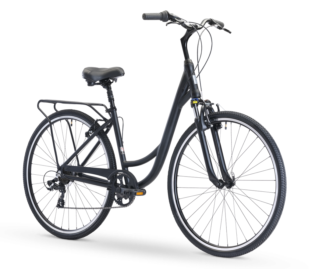 sixthreezero Body Ease Men's Step-Through 7-Speed Comfort Bike