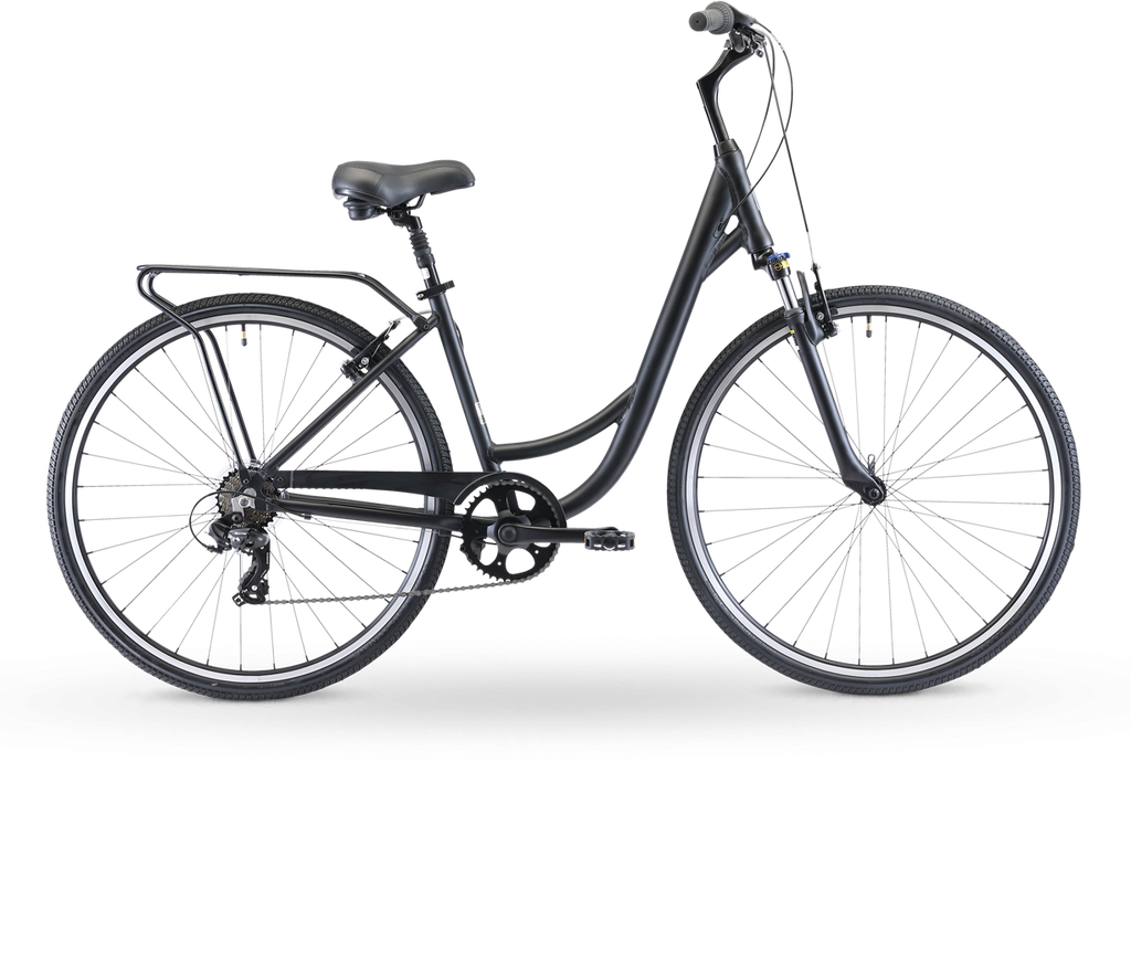 sixthreezero Body Ease Men's Step-Through 7-Speed Comfort Bike