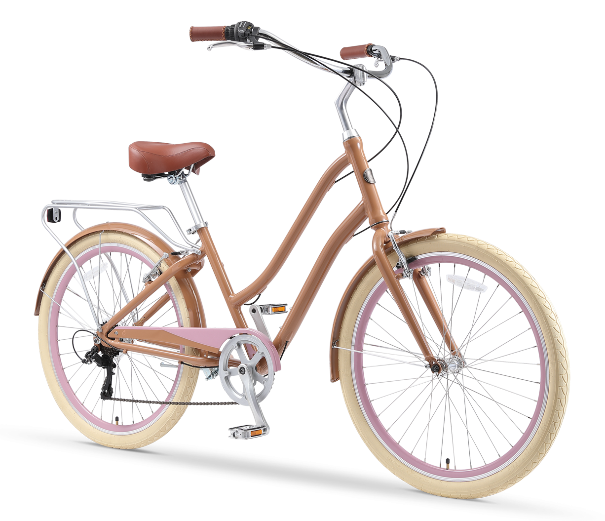 sixthreezero NEW EVRYjourney Women's 26" 7-Speed Speed Step-Through Touring Hybrid Bicycle