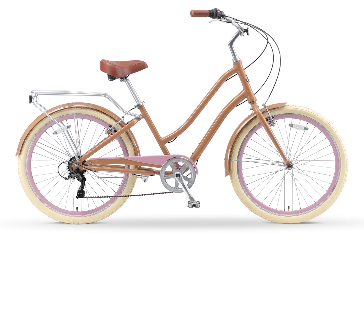 sixthreezero NEW EVRYjourney Women's 26" 7-Speed Speed Step-Through Touring Hybrid Bicycle