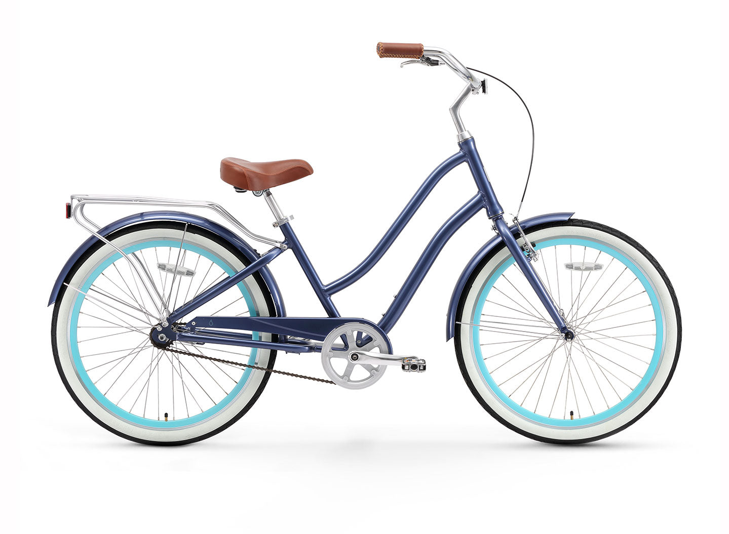 sixthreezero EVRYjourney Women's 26" Single Speed Step-Through Touring Hybrid Bicycle