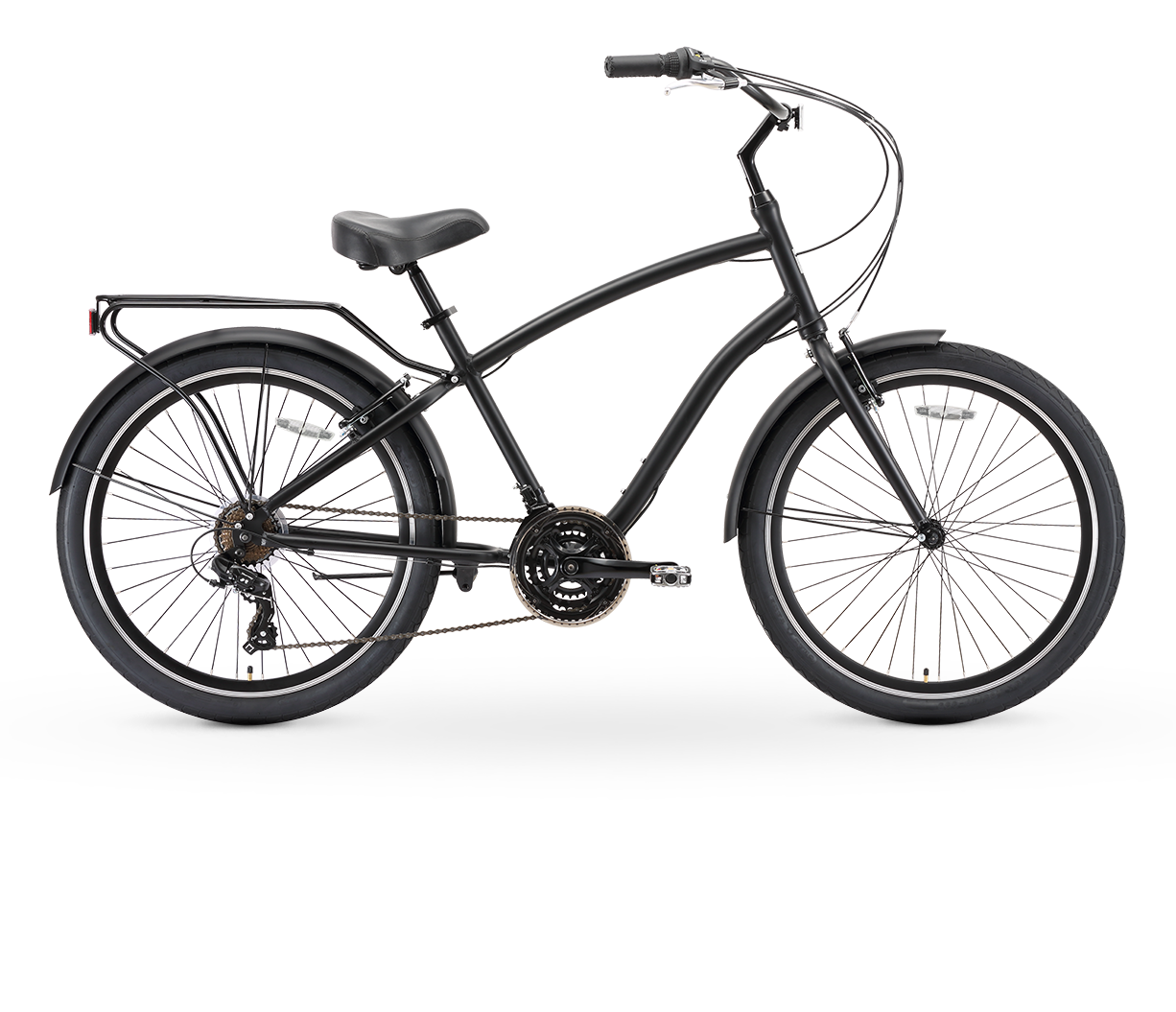 sixthreezero EVRYjourney Men's 26" 21 Speed Touring Hybrid Bicycle