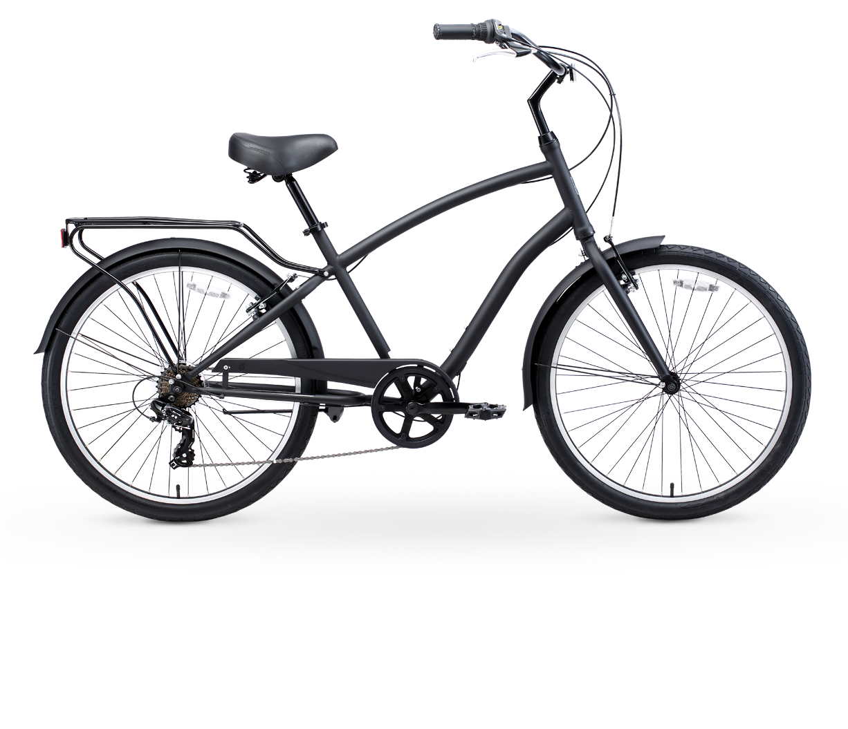 sixthreezero EVRYjourney Men's 26" 7 Speed Steel Touring Hybrid Bicycle